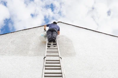 Peinture extérieure à Lieoux — façades et ravalement